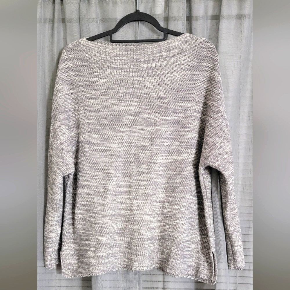 Atmosphere Gray Crew Neck Sweater Size 8